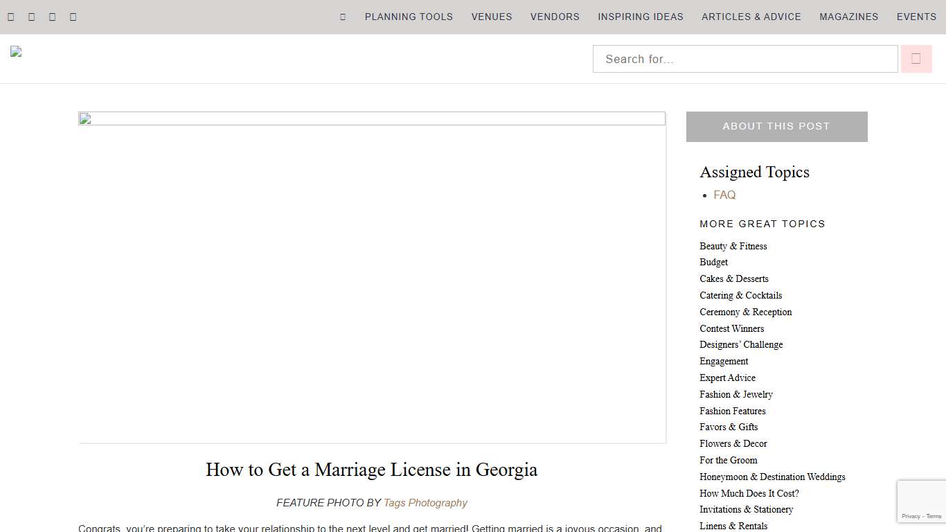 How to Get a Marriage License in Georgia - Atlanta Style Weddings
